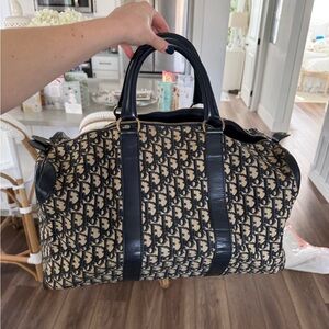 Vintage Dior Duffle Bag